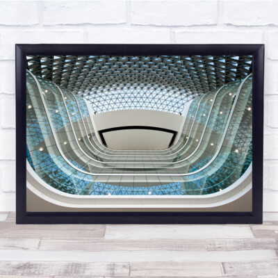 Adelaide Australia Architecture Samri Medical Research Abstract Wall Art Print