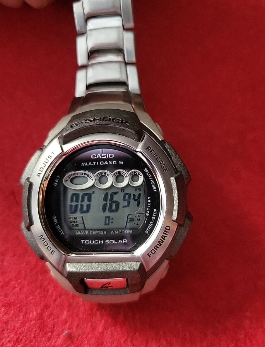 Men' CASIO G-SHOCK GW-8100 MULTI-BAND 5 SOLAR TOUGH | eBay Men' CASIO G-SHOCK GW-8100 MULTI-BAND 5 SOLAR TOUGH | eBay