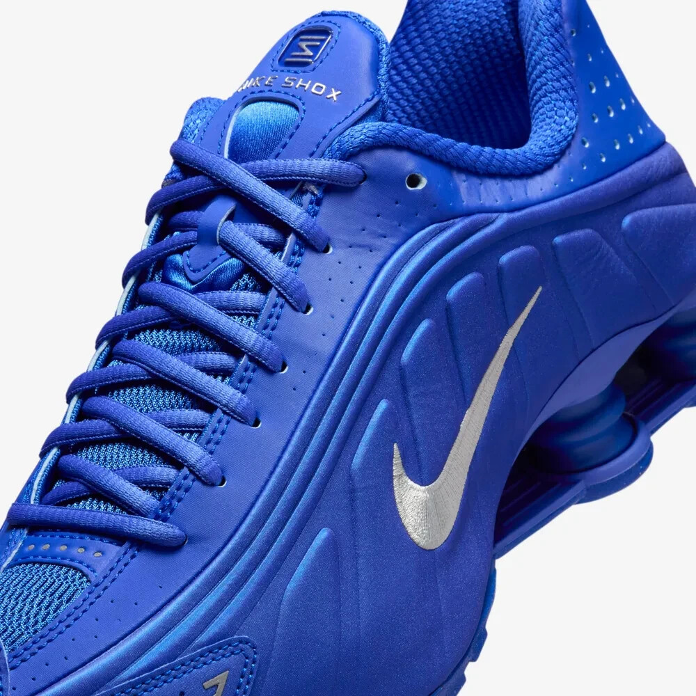 ◆正規品◆NIKE SHOX R4 RACER BLUE(W)◆男女共用◆関税/送料込 NIKE W SHOX R4 RACER BLUE/METALLIC SILVER （ナイキ