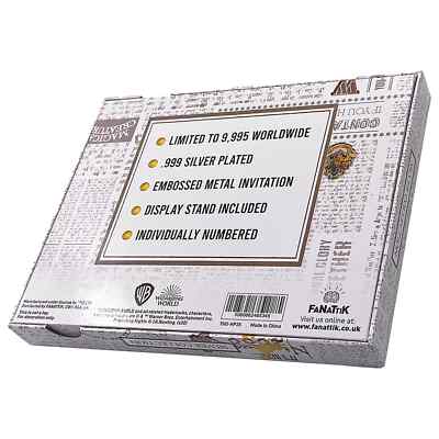 ハリーポッターと死の秘宝のプレミアムチケットシリアルナンバー入りプレート ハリー・ポッター】シリアルNo.入 オリジナルサインプレート - メルカリ