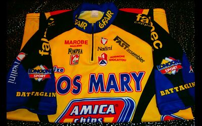 ROS MARY (a)-MAILLOT DE CYCLISME AMICA CHIPS 1998