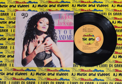 LP 45 7'' LA TOYA JACKSON Yoa and me He's my brother 1990 italy RICORDI (QSJ2)