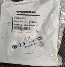 Turck CMB 8181-0 Connector Assembly Socket Plug U0885-23