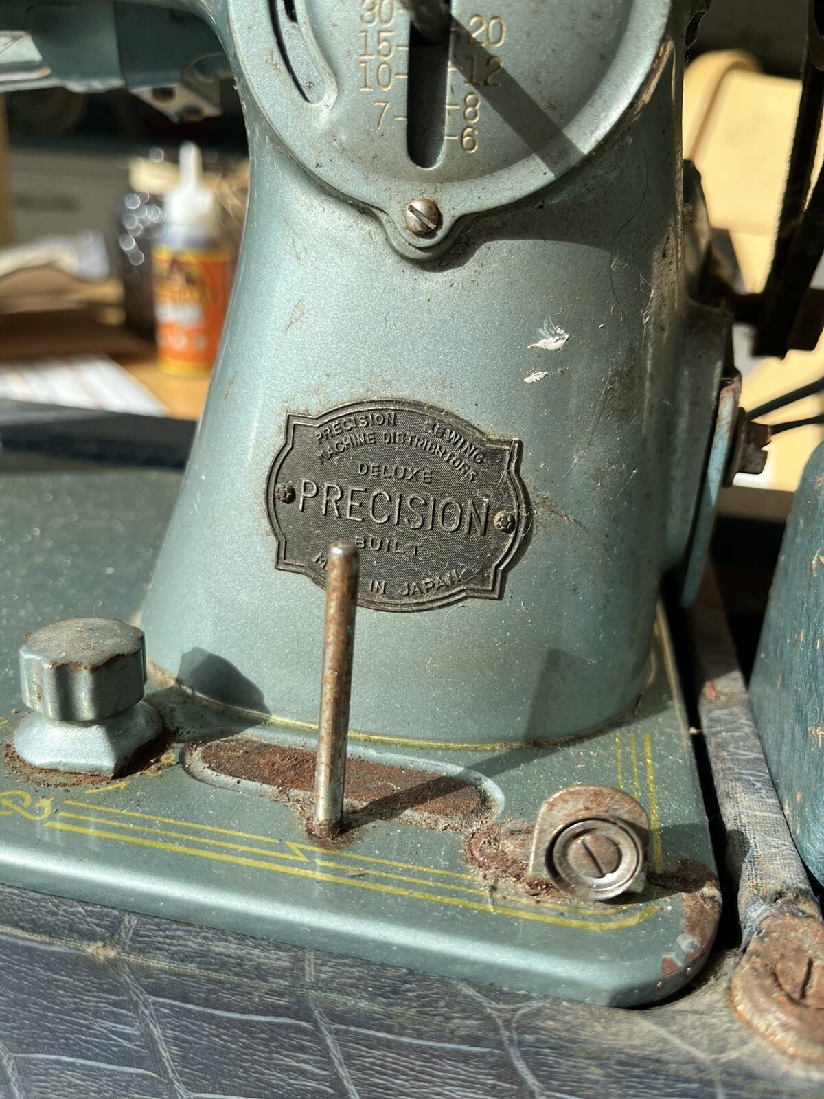 Vintage Remington Deluxe Precision Family Sewing Machine Japan