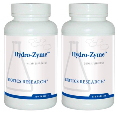 **2pack** Biotics Research - Hydro-Zyme (250tabs)