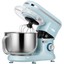 AILESSOM Stand Mixer, 6.5-QT Tilt-Head, 10-Speed, Stainless Steel Bowl, Dough Hook, Beater, Whisk, Almond Cream