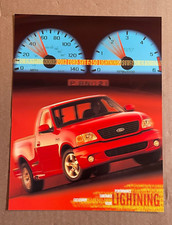 2002 Ford Svt F-150 Truck F150 Lightning Sales Fact Sheet Card