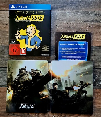 Fallout 4 Game of the Year Limited Special Steelbook Edition PS4 