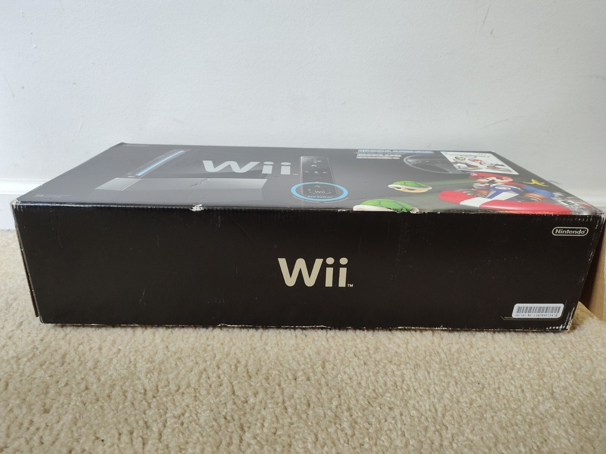 Nintendo Wii Mario Kart Edition Long Box ONLY *Great Condition