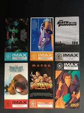 Regal cinema IMAX collectible ticket Limit lot of 6