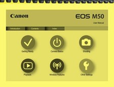 Canon EOS M50 OWNER'S USER MANUAL
