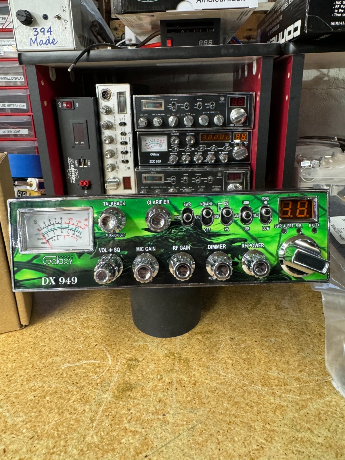 Galaxy DX949 Custom 40 Channel AM/SSB Mobile CB Radio Talk Back