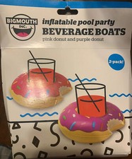 BIGMOUTH INC. Inflatable Pool Party Donut Bev...