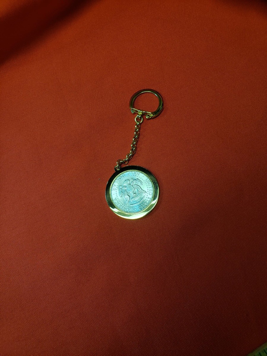 1964 kennedy half dollar key chain | eBay