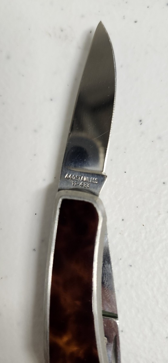 Vtg 80s Explorer LTD 11-433 Imai Seki Japan Lockback Knife 440 | eBay