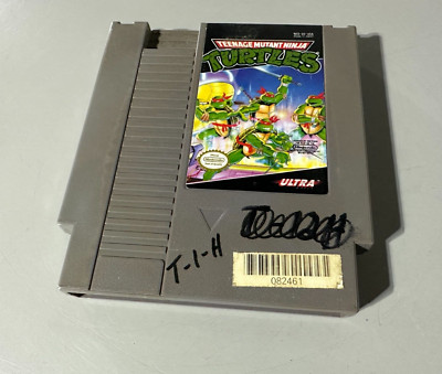 Teenage Mutant Ninja Turtles TMNT Nintendo System NES Game Cartridge 1989