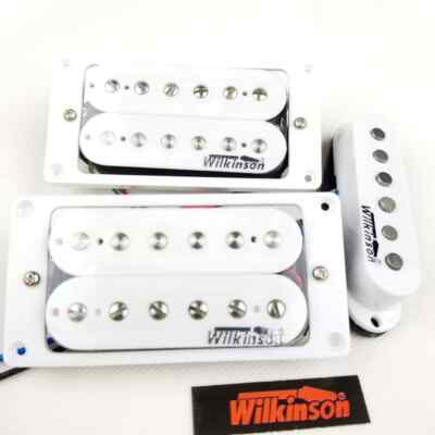 Wilkinson White Humbucker Pickup Set WHH(N+B) WVSM Guitar Pickup set