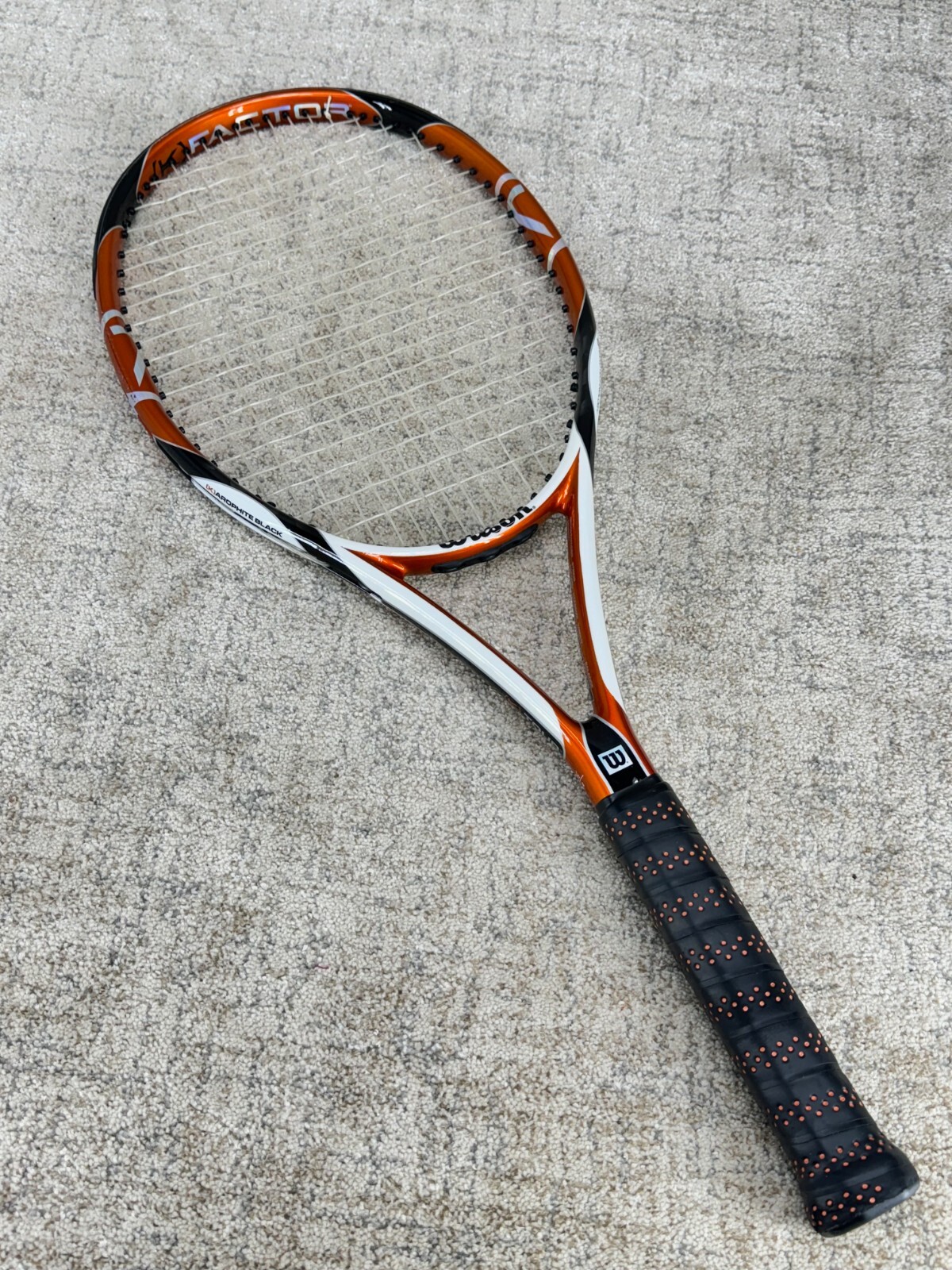Wilson K Factor Arophite Black K Tour Tennis Racquet K Zero L2 Grip 4
