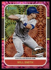 2021 Donruss Highlights Pink Fireworks #HI9 Will Smith