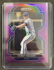 2022 Panini Prizm #225 Corey Seager Purple Prizm