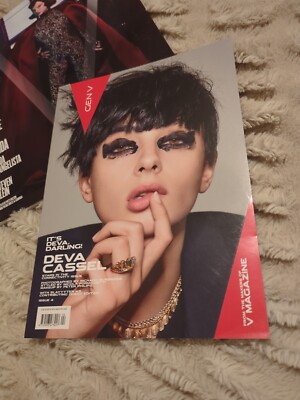 Gen V magazine #4 2023 It's Deva Cassel darling! + Enhypen get hyped! PRISTINE 