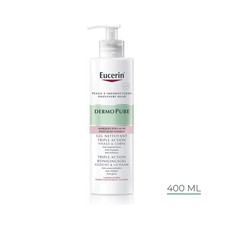 Eucerin Dermopure Triple Action Cleansing Gel for Face  Body 400ml