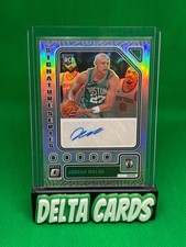 2023 Donruss Optic Jordan Walsh #SS-WAL Signature Series RC Auto Silver