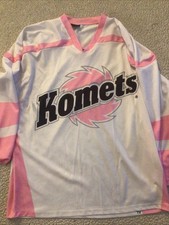 Fort Wayne Komets Pink Hockey Jersey AHL NHL ECHL