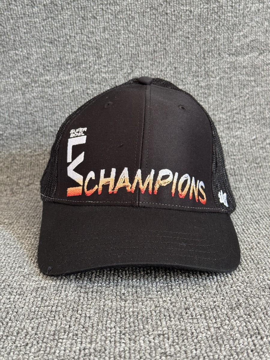 '47 Brand Super Bowl LV Champions Trucker Snapback Black One Size Hat