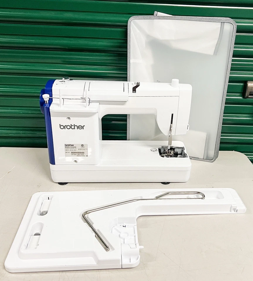 Brother PQ1600S High-Speed 1500 SPM Straight Stitch & Quilting Machine - White - Image 2 of 2