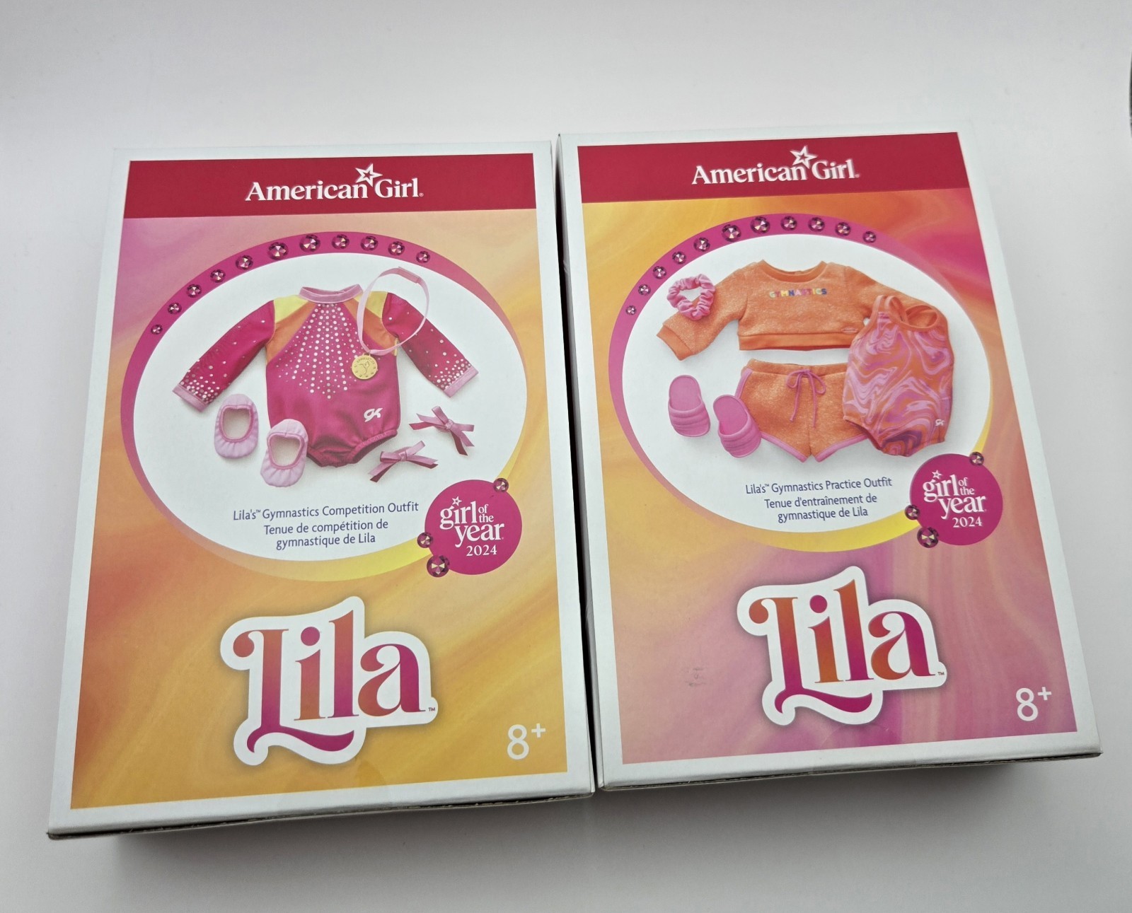 American Girl Lila Gymnastics Competition Outfit & Practice 