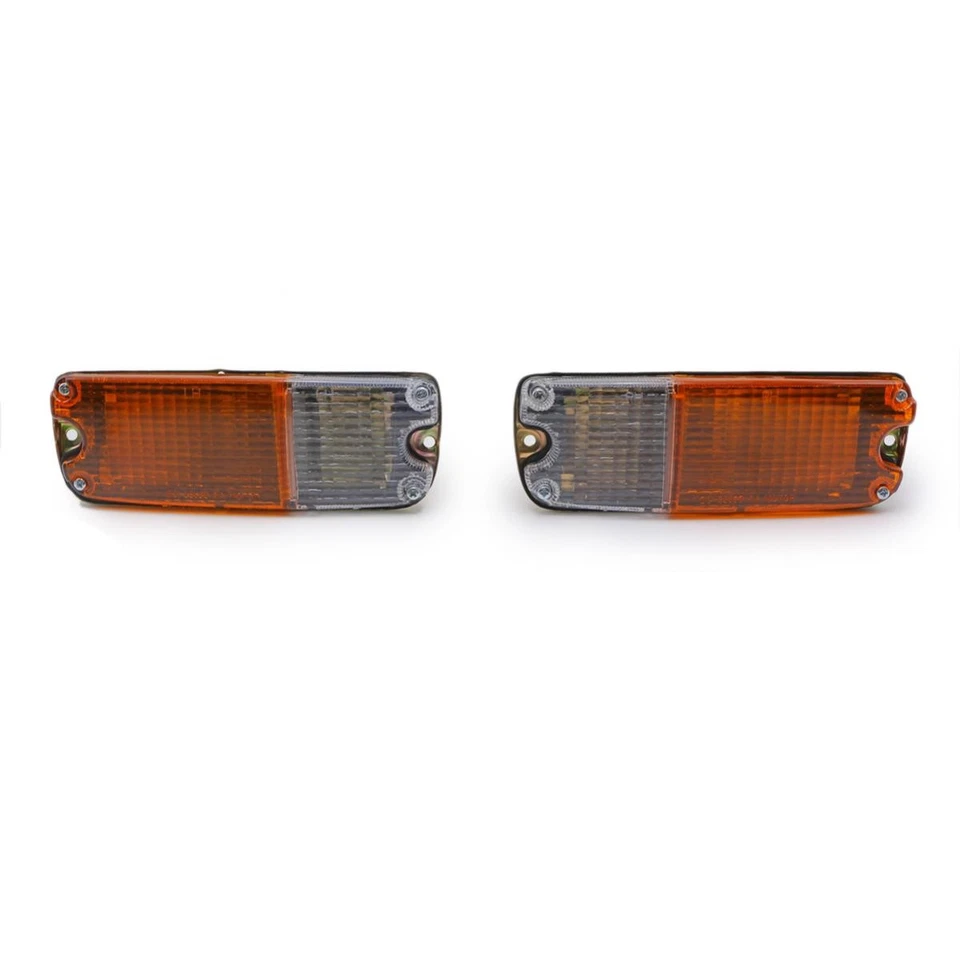 2X Lámpara de luz de señal de giro de parachoques para camioneta Toyota Hilux RN20 RN25 1975-1977 Foto 4 de 4