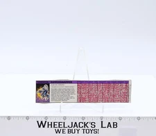 Rippersnapper Action Figure Tech Spec 1987 Vintage Hasbro G1 Transformers