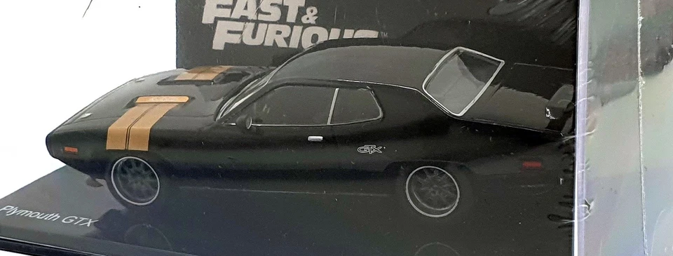 DeAgostini 1/43 Scale F220CMC016 Fast and Furious Plymouth GTX - Black — 第 2/4 张图片