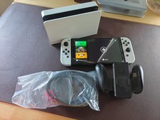Nintendo Switch OLED 64GB White Boxed with Some Original Accessories