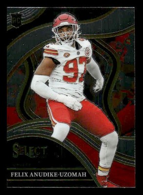 2023 Panini Select #269 Felix Anudike-Uzomah RC Rookie Kansas City Chiefs