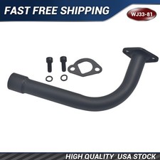 Exhaust pipe For Predator 196cc 212cc Honda GX160 GX200 Coleman CT200U Mini Bike