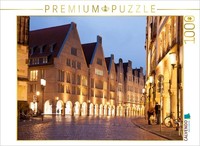 Calvendo Puzzle MüNster At Night | 1000 Pieces, Finished Size 25.2 × 18.9 In (64