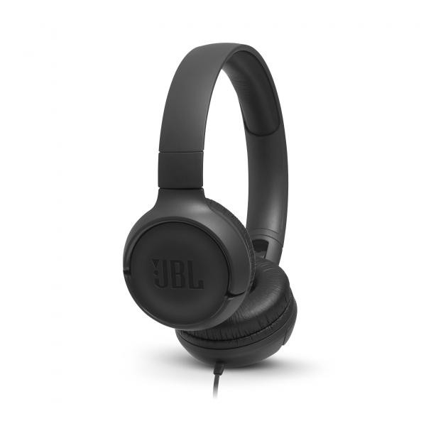 Jbl Nero Tune 500 Cuffie Sovraurali Con Microfono E Comando Remoto Ad 1 Pulsante, - Immagine 2