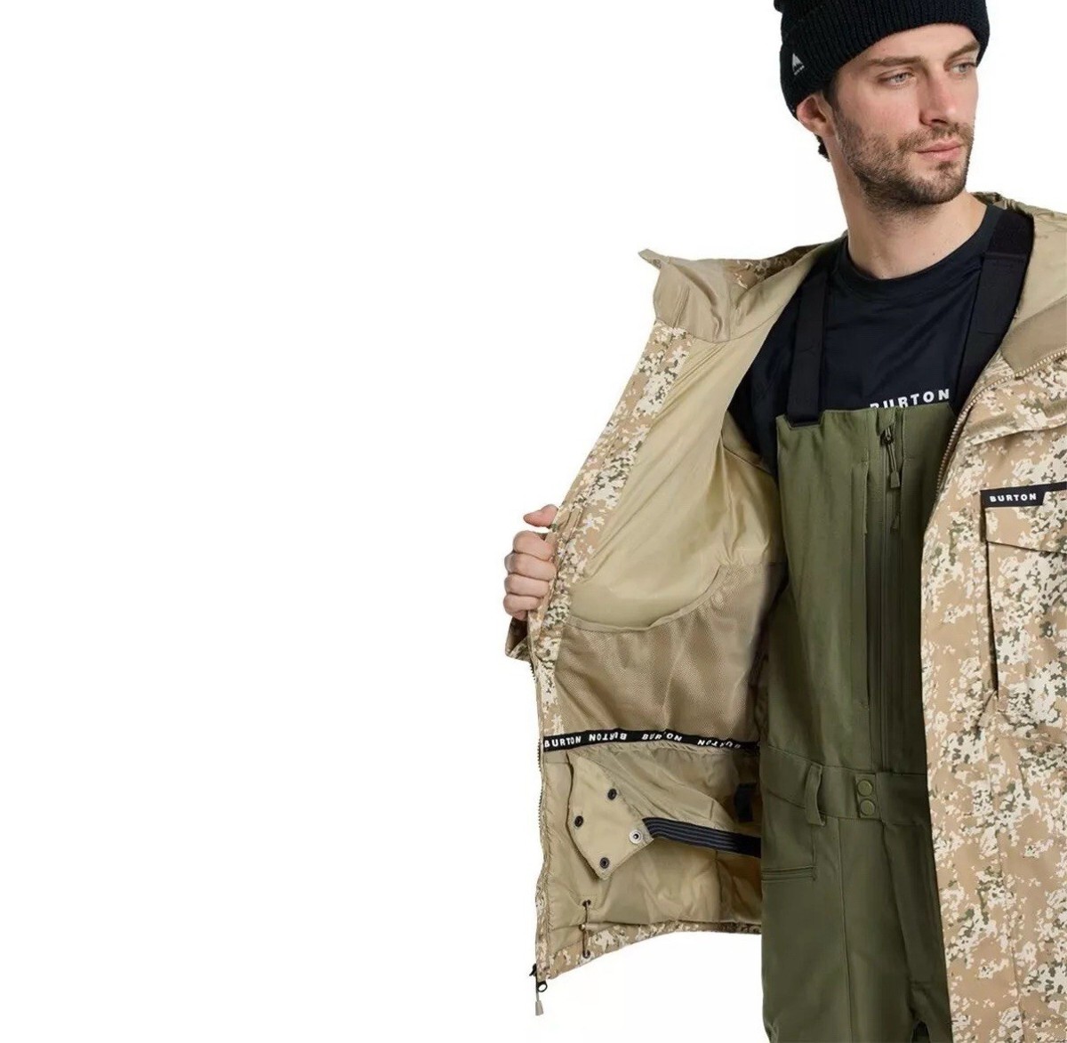 Burton ギグ スノーボードバッグ 迷彩柄 Snowfall camo Wheelie Flight Attendant Burton Gig Snowboard Bag Snowfall