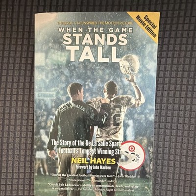 When the Game Stands Tall by Neil Hayes Paperback Special Movie Edition