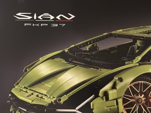 LEGO Technic Lamborghini Sian FKP 37 - 42115 - in OVP,  NEU, ungeöffnet - Bild 1 von 8