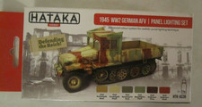 Hataka Hobby - 1945 WW2 German AFV Panel Lighting Paint Set 6x17mL Bottles