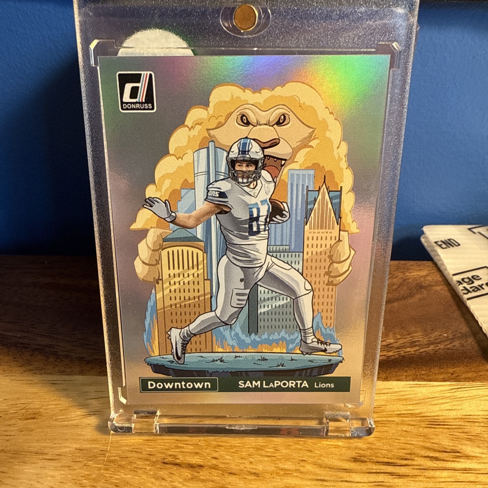 2024 Panini Donruss - Downtown! Sam LaPorta #6 *Lions Case Hit!
