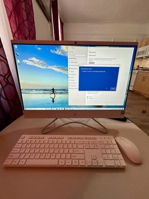 HP 24 All-in-One Ryzen 5 8GB 1TB WiFi Desktop PC w Keyboard Mouse