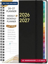 Planner 2026-2027 - Planner 2026-2027 Weekly and Monthly from Jul. 2026 - Jun. 2