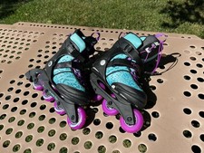 Kids Marlee Pro Size 4-8 Inline Skates Black ...