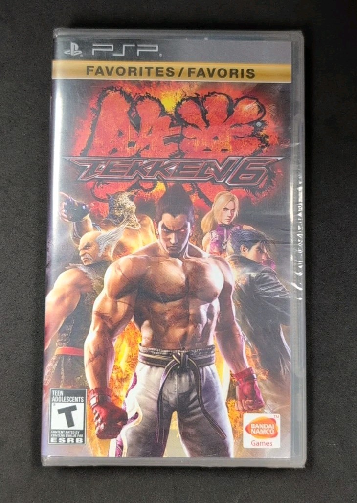Tekken 6 - Sony Playstation Portable (PSP)- New in Box, Sealed