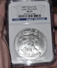 2009 * NGC * Silver Eagle S$1 * MS69 * EARLY RELEASEs * #3255574-489