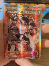 Pokémon TCG Team Rocket's Handiwork Ultra Rare Card 124/124- Fates Collide- XY